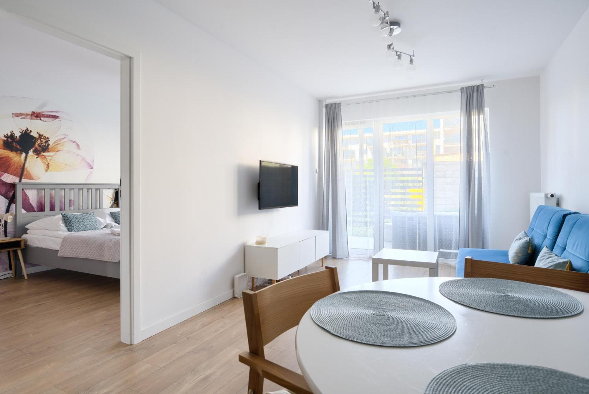 Apartamentyprzymorzu Baltycki Z Miejscem Postojowym I Ogrodkiem Kołobrzeg Eksteriør bilde